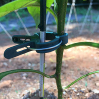 Fournisseur d'usine 20 pièces/sac Clips de plantes de jardin (petites tailles) pour le soutien légumes de vigne tomates plantes grimpantes
