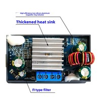 Alimentation électrique stabilisée à tension réglable CNC 4KX programmable avec écran couleur pour la charge solaire DIY