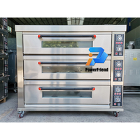 Four de cuisson commercial multicouche de gâteau de pain de pizza de grande capacité d'acier inoxydable avec l'équipement de boulangerie de plateau