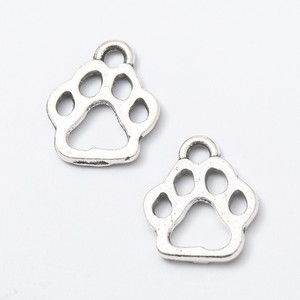 Ciondolo a quattro zampe in lega di zinco con impronta traforata per segnalibro commemorativo per <span class=keywords><strong>animali</strong></span> domestici - Product Image 2