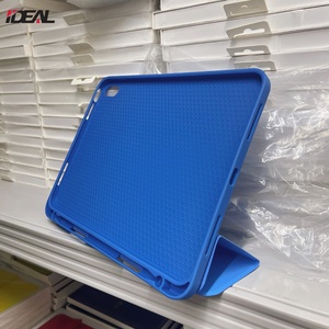 IDEAL Factory Wholesale New Skin Feeling Back Sticker Pen Slot Tpu+Pu Tablet for <span class=keywords><strong>Ipad</strong></span> 10.2" 11"  12.9" Multifunction Foldable - Product Image 4