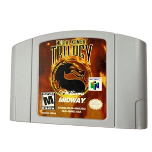 Juegos de <span class=keywords><strong>Mortal</strong></span> Kombat Trilogy para N64, Versión Americana, Material ABS Ecológico, Cartucho de Juego de 512 Bits, Embalaje en Bolsa OPP Sin Marca - Product Image 2