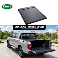 Couverture de benne électrique rétractable pour pick-up Hunter Sport, en aluminium rigide, étanche, verrouillable, antivol