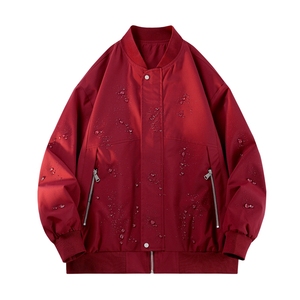 Nouvelle veste américaine hiver 2025 – Confortable, respirante, tendance, pour loisirs en extérieur, avec col baseball, imperméable et stylée - Product Image 5