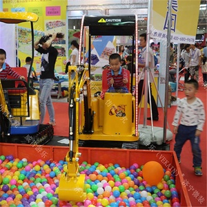 Le dernier grand parc d'entreprise rentable original équipement de manèges de parc d'attractions pour enfants mini pelle pour enfants à vendre - Product Image 5