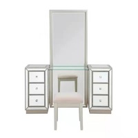 2025 vente chaude Antique miroir Bar Cabinet or buffet en acier inoxydable pour la maison hôtel Restaurant