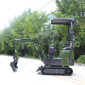 Nouvelle pelle sur chenilles multifonctionnelle 1,2 tonne pour usage agricole, moteur Koop, garantie 1,5 an, forte puissance de creusement, pompe, boîte de vitesses, engrenages - Product Image 4