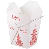 Emballage alimentaire jetable personnalisé de 16 oz, 26 oz, 32 oz, boîte à nouilles chinoises, boîte à pâtes avec poignée