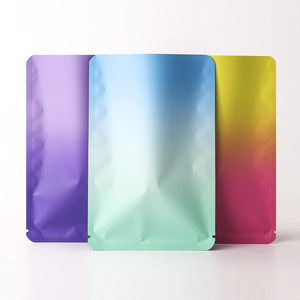 ขายตรงจากโรงงาน ถุงซิปล็อคฟอยล์อะลูมิเนียมแบบด้าน พิมพ์ลายตามสั่ง สำหรับเก็บอาหาร - Product Image 1