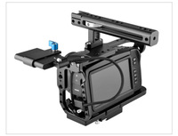 Cage vidéo pour caméra en alliage d'aluminium C9-A pour BMPCC 4K/6K Kit de fabrication de films avec poignée supérieure