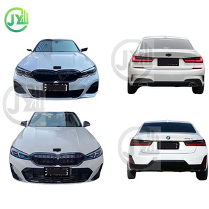 Para <span class=keywords><strong>BMW</strong></span> 3 Series G20G 28 M versión LCI modificado y actualizado Kit de carrocería de coche con parachoques centro Red faldón lateral parrilla iluminación de coche - Product Image 2