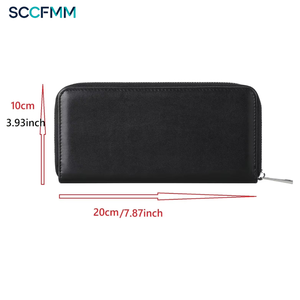 Set di 5 Portafogli Lunghi da Donna in Pelle PU con Cerniera, Porta Telefono e Carte, Ideali per Viaggi e <span class=keywords><strong>Regali</strong></span> - Product Image 6
