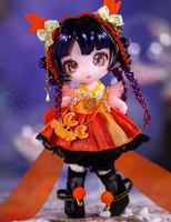 Poupées BJD miniatures adorables DBS Maytree en plastique personnalisées OB11 avec visage en porcelaine et articulations rotatives