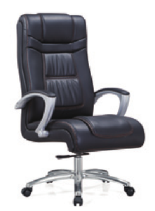 Silla de cuero de oficina tradicional ergonómica ejecutiva Material de cuero sintético duradero para reuniones y asientos de invitados - Product Image 6