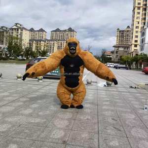 Disfraz de dinosaurio caminando con sonido, disfraz de Mascota de dinosaurio Cosplay Animal mascota Poler oso gorilas <span class=keywords><strong>Kingkong</strong></span> - Product Image 2