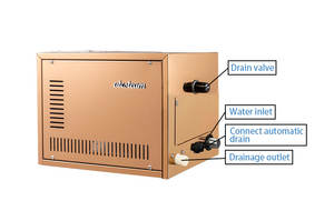 Atcsteam 3kw Elektrische Spa Machine Moderne <span class=keywords><strong>Mini</strong></span> Sauna Stoomgenerator Voor Roestvrij Staal Kamers Voor Appartement Gebruik - Product Image 5