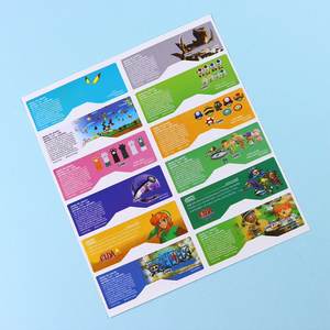 Set di 12 etichette adesive per console Nintendo GBA SP Game Boy Advance SP - Product Image 5
