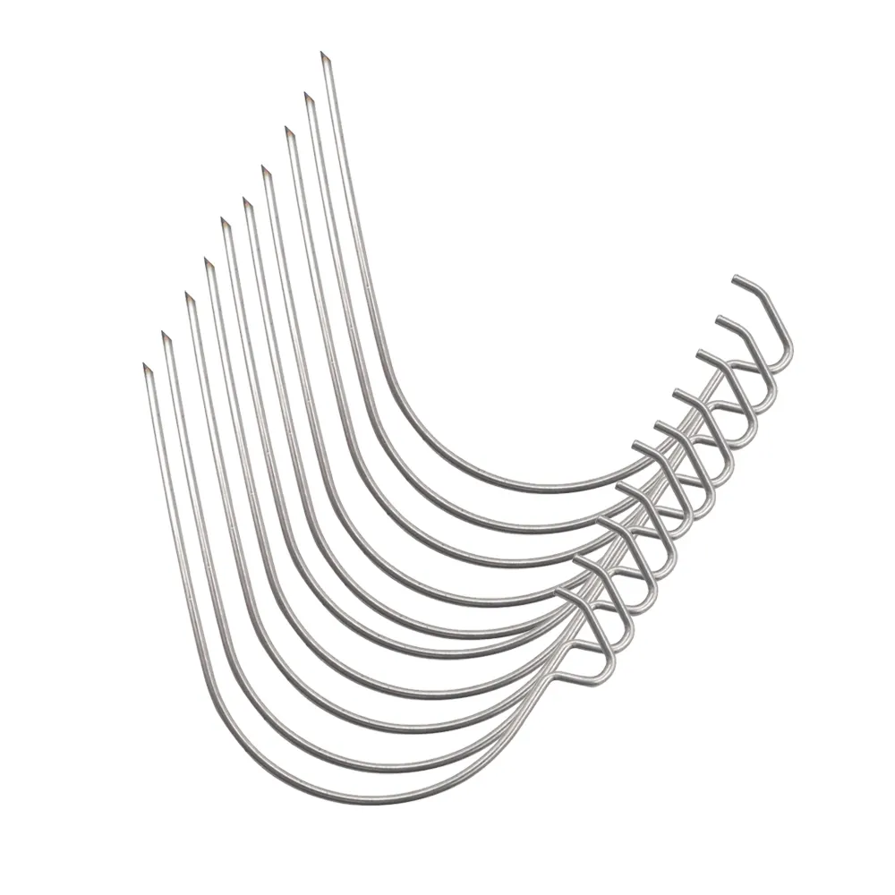 Heavy Duty Wall Hooks Stainless Steel Wire Spring Picture Hanging Hooks
