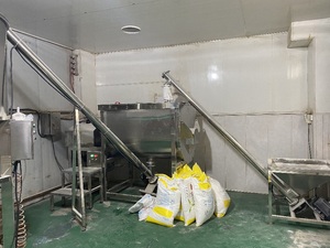 Système de transfert de poudre de qualité alimentaire UJINAUTO Machine d'alimentation à vis à vitesse réglable avec convoyeur à vis à copeaux de bois Contrôleur de vitesse - Product Image 4