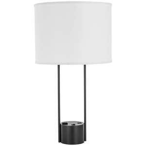 Lámpara de mesa Green Gradient Cube Column con pantalla blanca, iluminación artística moderna con salida USB y CA - Product Image 6