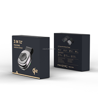 Chargeur rapide Qi Qi2 |   Chargeur sans fil portable multifonction 3 en 1 15W pour iPhone Airpods Samsung Android