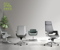 Chaise de bureau confortable de haute qualité, chaise de direction pivotante réglable avec dossier haut, chaise d'ordinateur haut de gamme