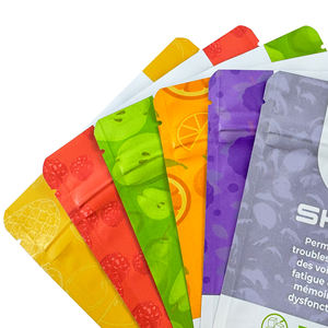 Bolsas de plástico personalizadas con agujeros para colgar comida para perros y petsnacks - Product Image 3