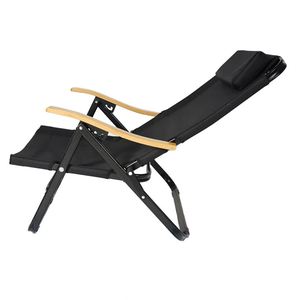 Fauteuil de camping pliant portable à dossier haut réglable en quatre positions pour extérieur, idéal pour la plage - Vente en gros - Product Image 2