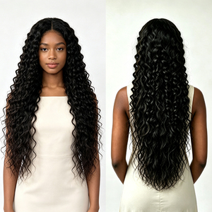 วิกผมแท้จากบราซิล แบบลอนธรรมชาติ 9x6 HD Lace Front  พร้อมผมไลน์ที่ถูกรูปทรงไว้แล้ว  ปมผมฟอกสี  วิกผมแท้สำหรับผู้หญิงผิวสี - Product Image 5