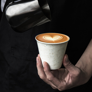 แก้วเซรามิคลายจุดสำหรับลาเต้อาร์ต ขนาด 200 มล. รุ่นใหม่ - Product Image 1