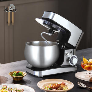 Mezclador de cocina de harina para el hogar de alimentos comerciales, Robot, máquina Manual, torre, mezclador eléctrico de soporte multifuncional - Product Image 6