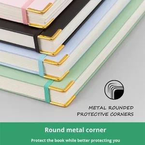 A4 Aesthetic Thick <b>Spiral</b>-<b>Bound</b> <b>Notebook</b> Student Workbook Stationery Paper Cover for Cross-Border Learning Aesthetic Style A4 - Product Image 3