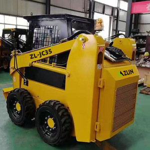รถตักล้อยางขนาดเล็ก 500 กก. รถตักล้อยางแบบสกิดสเตียร์สำหรับขาย - Product Image 6