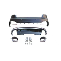 Nouveau pare-chocs arrière PNB de haute qualité avec lèvres arrière et ensemble de tuyaux pour Audi A4/S4 2017-2019 B9 RS4 Upgrade Garantie 1 an