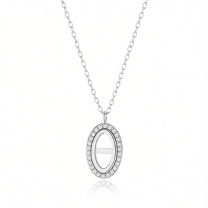 Collar de moda con circonita C0264 para mujer, joyería de alta calidad - Product Image 3