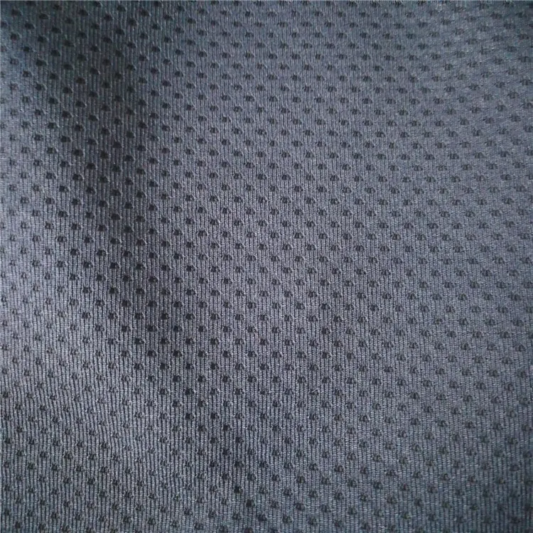 Polyester đan lưới vải cho thể thao t Áo sơ mi