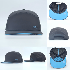 Gorra de Béisbol Snapback de 6 Paneles con Logotipo Personalizado en Relieve, Impermeable, Transpirable, con Correa de Cuerda para Eventos Empresariales - Product Image 2