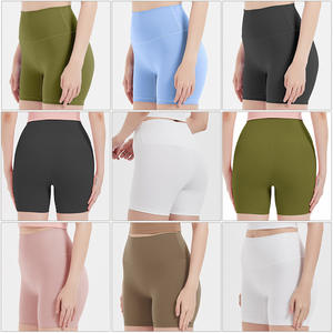 Pantalons de yoga à trois points, shorts de fitness à séchage rapide couleur pêche pour l'été, leggings de sport pour la course à pied et l'entraînement pour femmes - Product Image 4