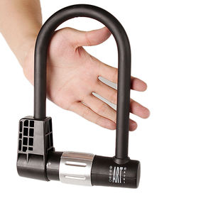 टोनीऑन सामान चोरी-रोधी सुरक्षा विरोधी कार्यालय भवन मोटरसाइकिल स्कूटर बाइक साइकिल स्टील आयरन यू लॉक - Product Image 6