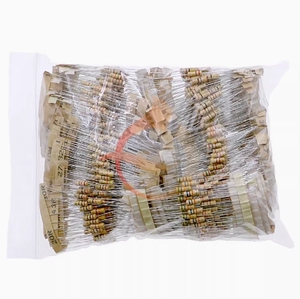 Cắm vào gói điện trở màng Carbon bốn màu 1/8W 1/4W 1/2W 1W 2W 3W 5W điện trở màng Oxit hỗn hợp 1Ω -10MΩ - Product Image 5