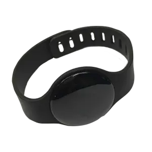 Ibeacon Wristband Bluetooth BLE 5.0 Waterproof/Dustproof IP44 Bracelet Beacon/iBeacon/Eddystone Social Distancing Wristband