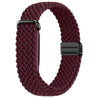 Bracelets de montre personnalisés en nylon tressé conique avec fermoir magnétique, vente en gros, pour Google Fitbit Air