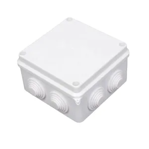China High Quality Flat Round Waterproof Junction Box IP65 gland ABS junction box