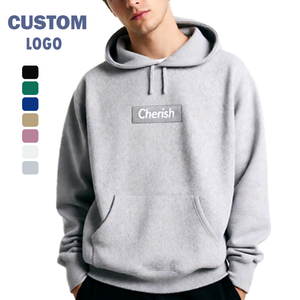 High Quality Custom Supplier OEM Oversized Plain Hoodie Mens Loose Fit Heavyweight Multi Print Logo Men's Hoodie Manufacturer