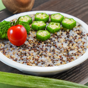 <span class=keywords><strong>Riz</strong></span> de Konjac <span class=keywords><strong>Cuit</strong></span> OEM avec Céréales Riches en Fibres, Repas Instantané Prêt <span class=keywords><strong>à</strong></span> Consommer, Haute Saturation, Maintien du Poids - Product Image 3