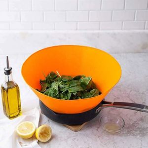 Food Grade Silicone Splash Guard for Frying Pan Oil Spatter Prevention <b>Stove</b> Top Safety Screen - Product Image 1