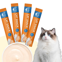 Friandises crémeuses FurZo pour chats en bâtonnets et en barres, à base de lait de chèvre frais et de thon, formule riche en protéines pour la santé de la peau et du pelage