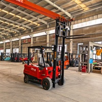 Chariot élévateur électrique contrepoids compact 2 tonnes, hauteur de levage 3m-8m, batterie Euro 5 CE EPA - Vente chaude usine