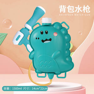 ปืนฉีดน้ำแบบเป้สะพายหลังสำหรับเด็ก ปืนฉีดน้ำแบบดึง ความจุขนาดใหญ่ สำหรับเด็กเล่นบนชายหาดและต่อสู้กันด้วยน้ำ - Product Image 2