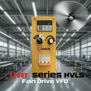 1.5KW 2.2kw hvls <span class=keywords><strong>Fan</strong></span> ổ đĩa công nghiệp Quạt trần tốc độ điều khiển VFD tích hợp biến tần 380V 220V - Product Image 2